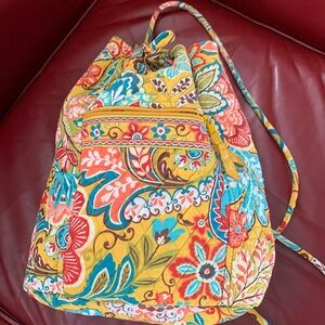 Vera Bradley stringbag backpack